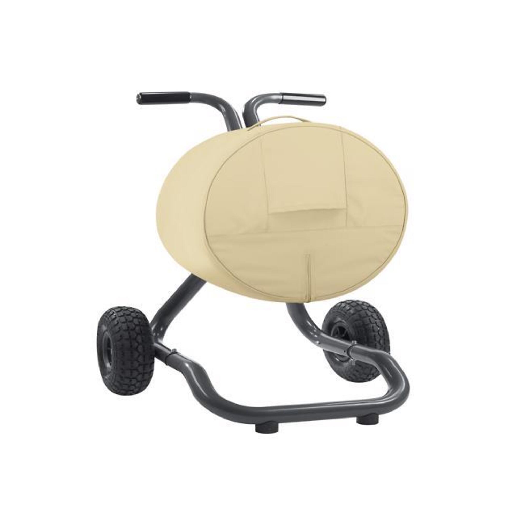 Classic Accessories Veranda, Free Standing Hose Reel Cover, Cover Type Universal, Primary Color Tan, Primary Material Polyester, Model# 55-931-031501-00
